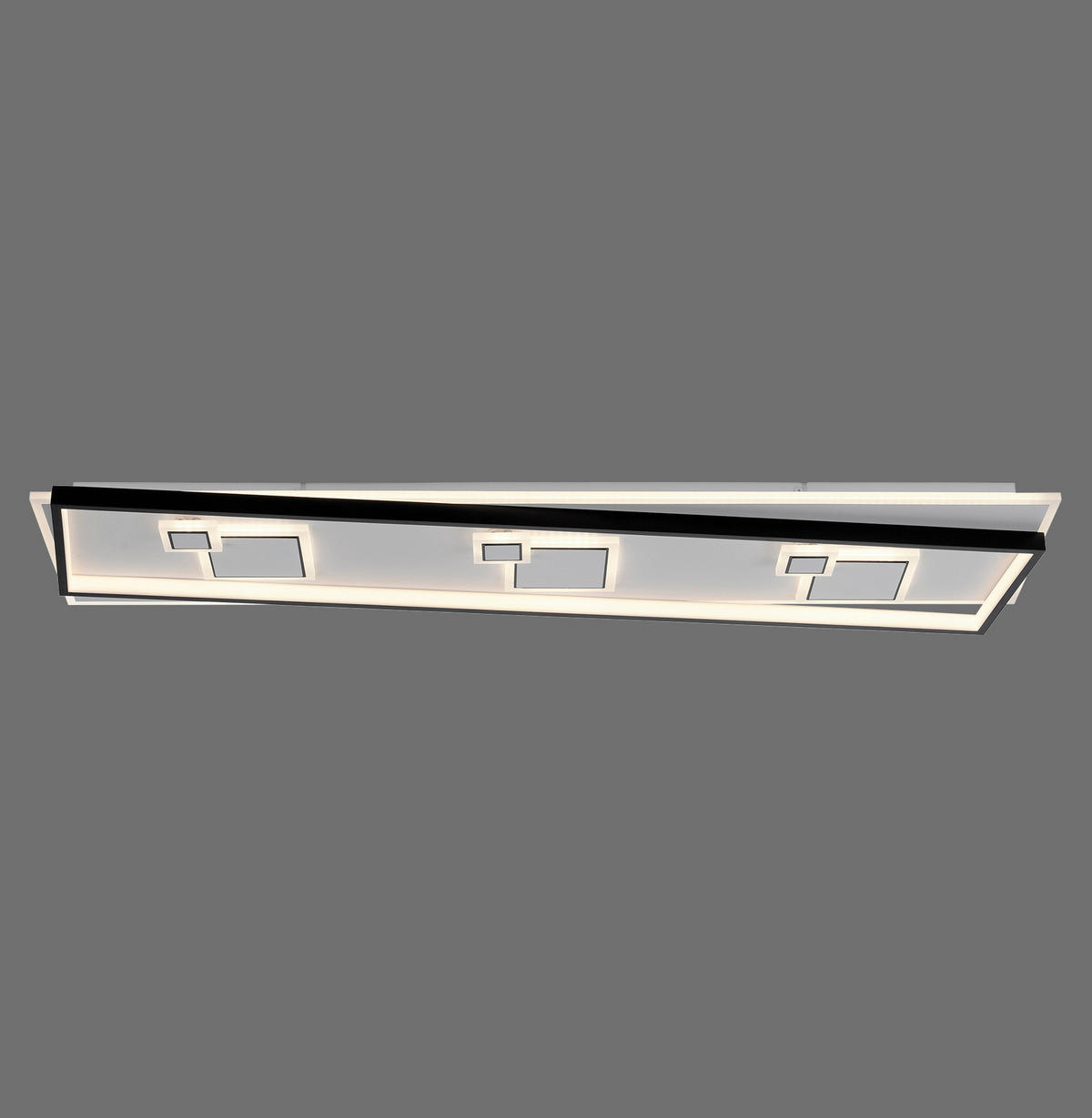 LED-DECKENLEUCHTE 97,5/30/5,5 cm   - Basics, Kunststoff/Metall (97,5/30/5,5cm)