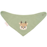 TREKANTSSCARF FOREST ANIMAL  - mörkgrön, Trend, textil - Patinio