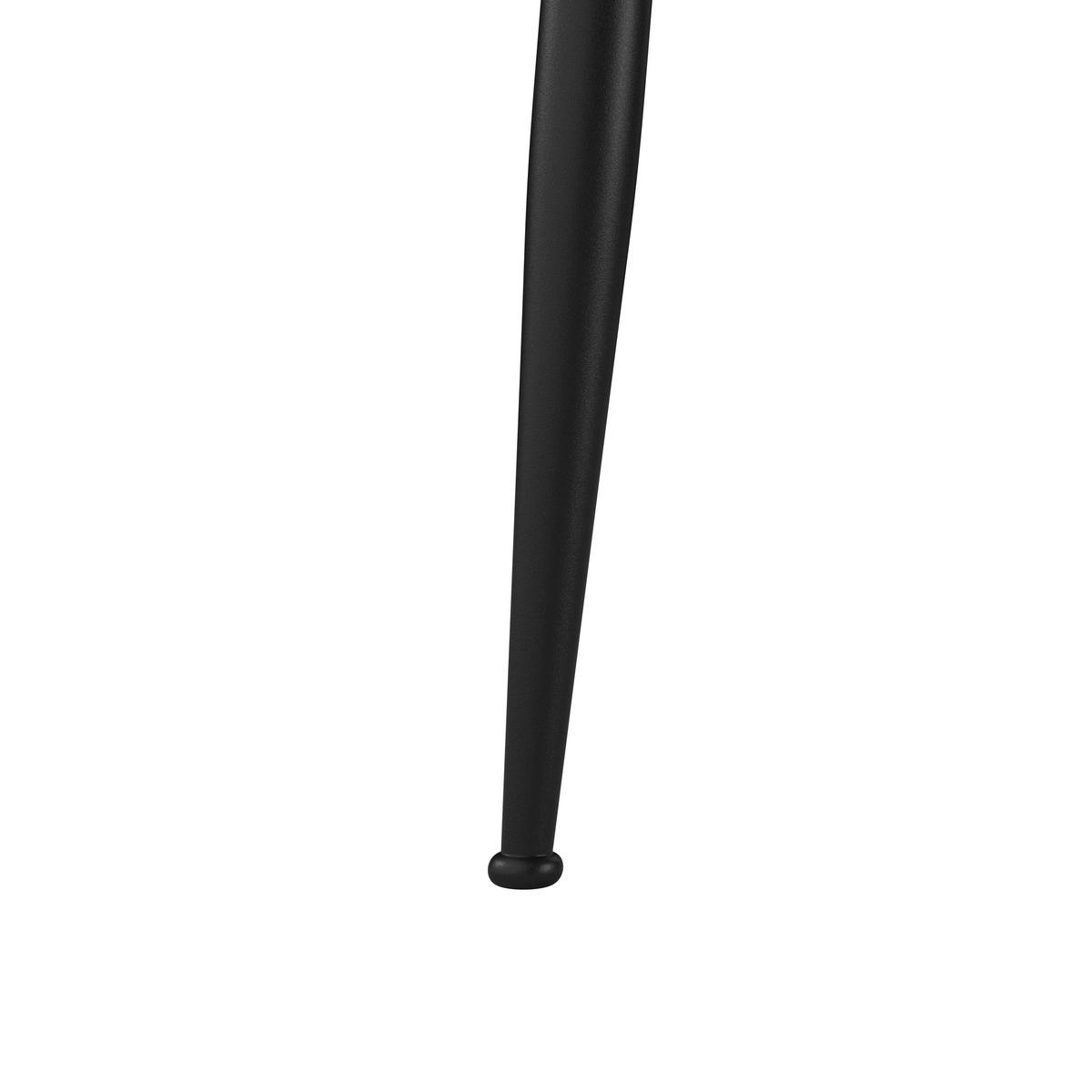 JEDÁLENSKÝ STÔL, čierna, 160/76/80 cm - čierna, Design, kov/keramika (160/76/80cm) - P & B
