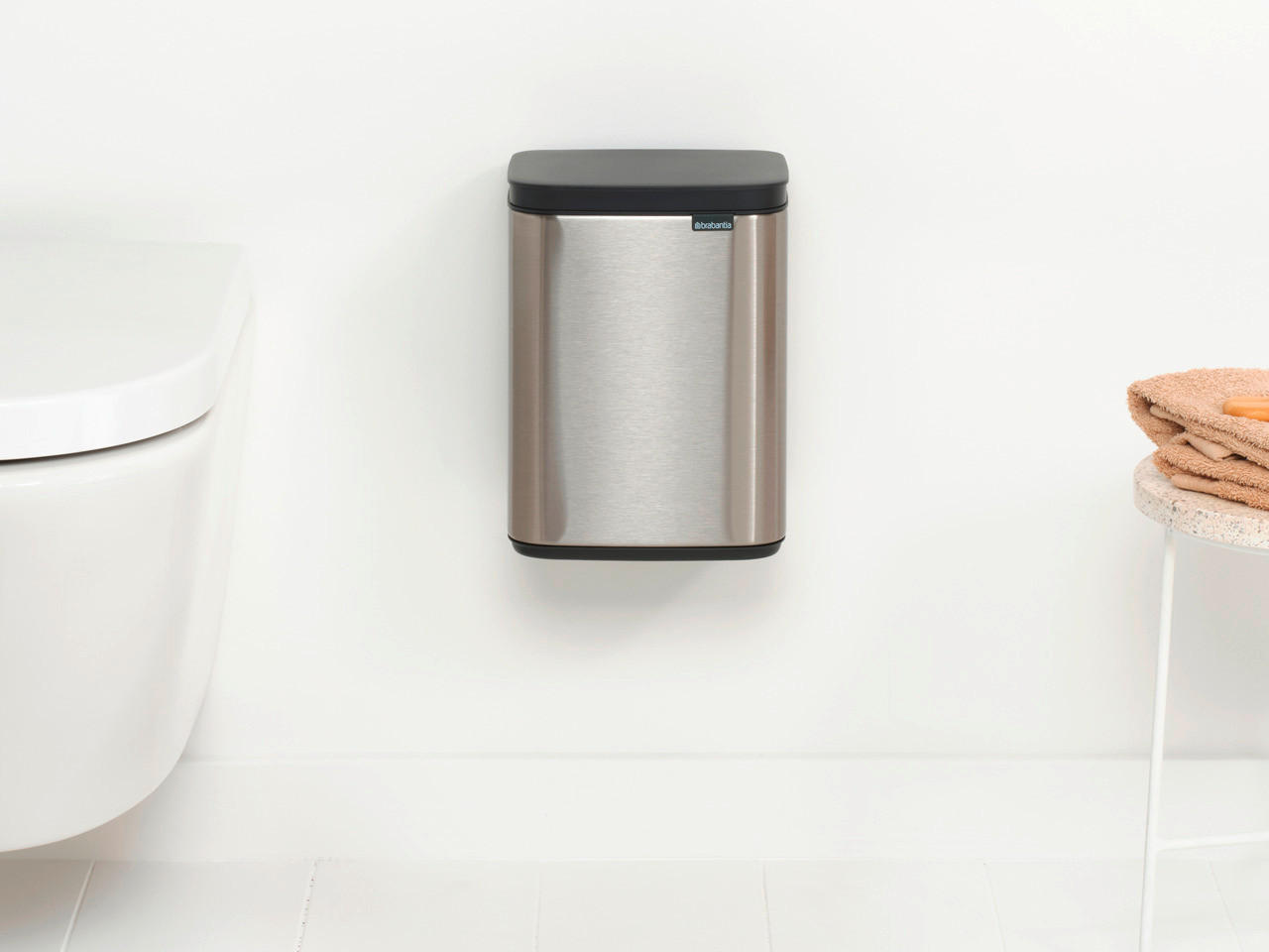 KOZMETIČKA KANTA  4 l  - srebrna, Konvencionalno, metal/plastika (4l) - Brabantia