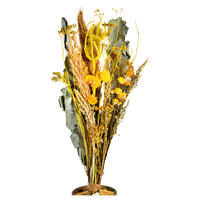 TROCKENBLUMENSTRAUß  - Gelb/Orange, Basics, Naturmaterialien (55cm)