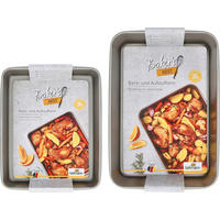 AUFLAUFFORMENSET Metall 2-teilig  - Silberfarben, KONVENTIONELL, Metall - Birkmann