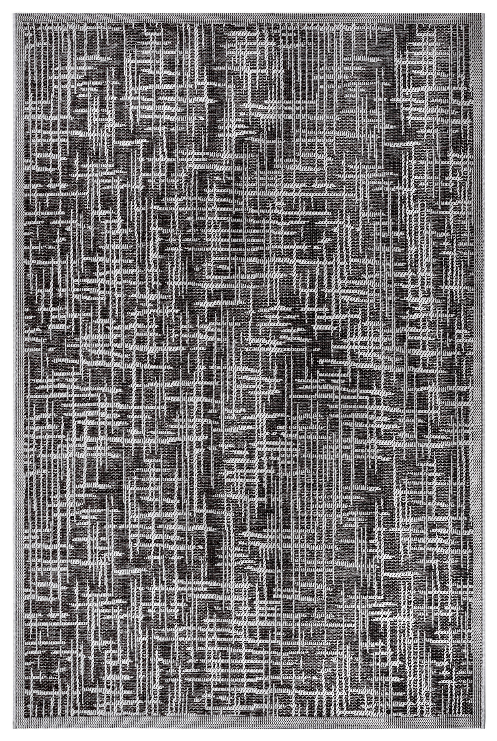 OUTDOORTEPPICH 63/120 cm Clyde Grau, Beige  - Beige/Grau, Design, Kunststoff (63/120cm)