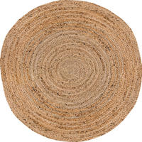 RAVNO TKANI TEPIH  prirodna boja     - prirodna boja, Osnovno, tekstil (100cm) - Linea Natura