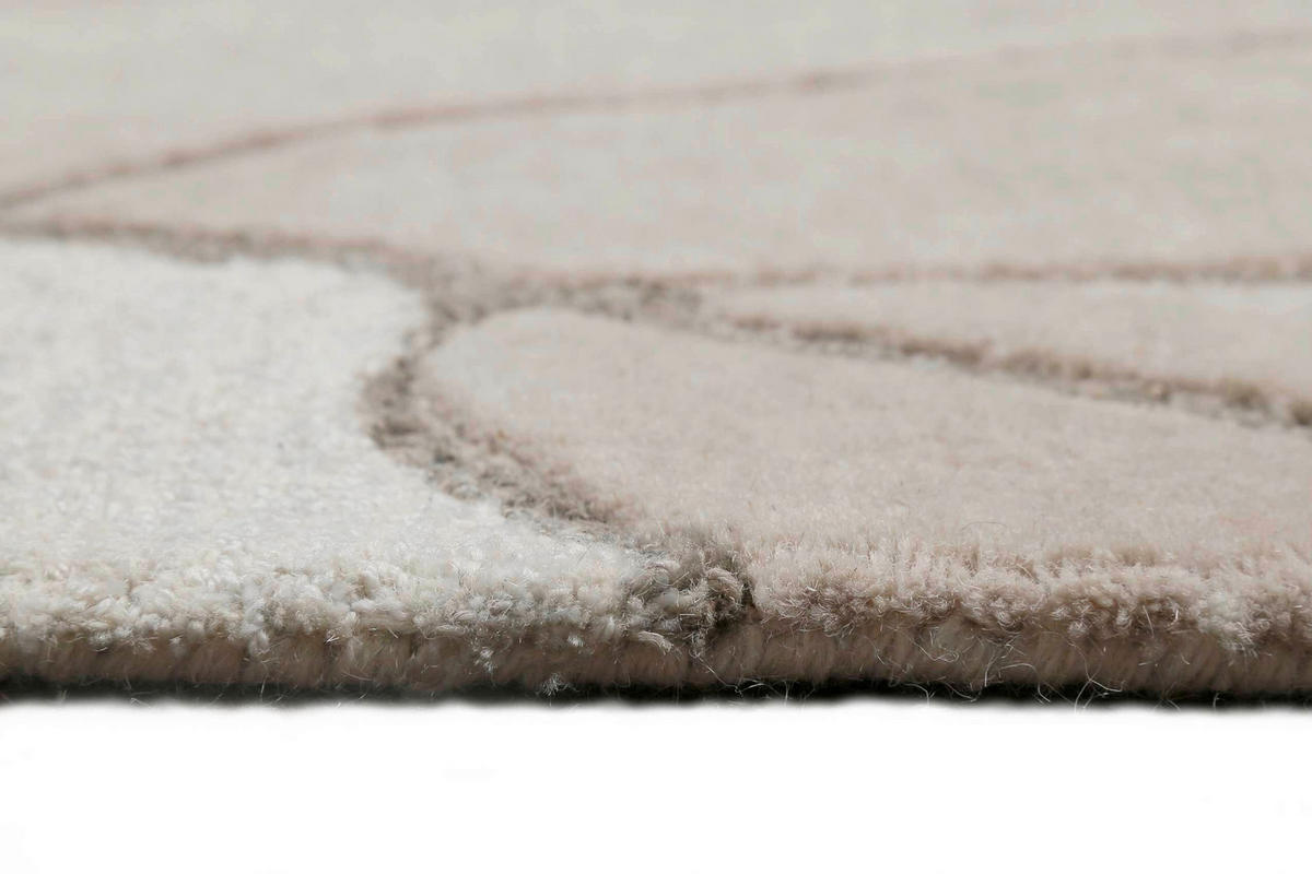 WEBTEPPICH 140/200 cm Tunia Creme, Beige, Graubraun  - Beige/Graubraun, Design, Textil (140/200cm) - Esprit