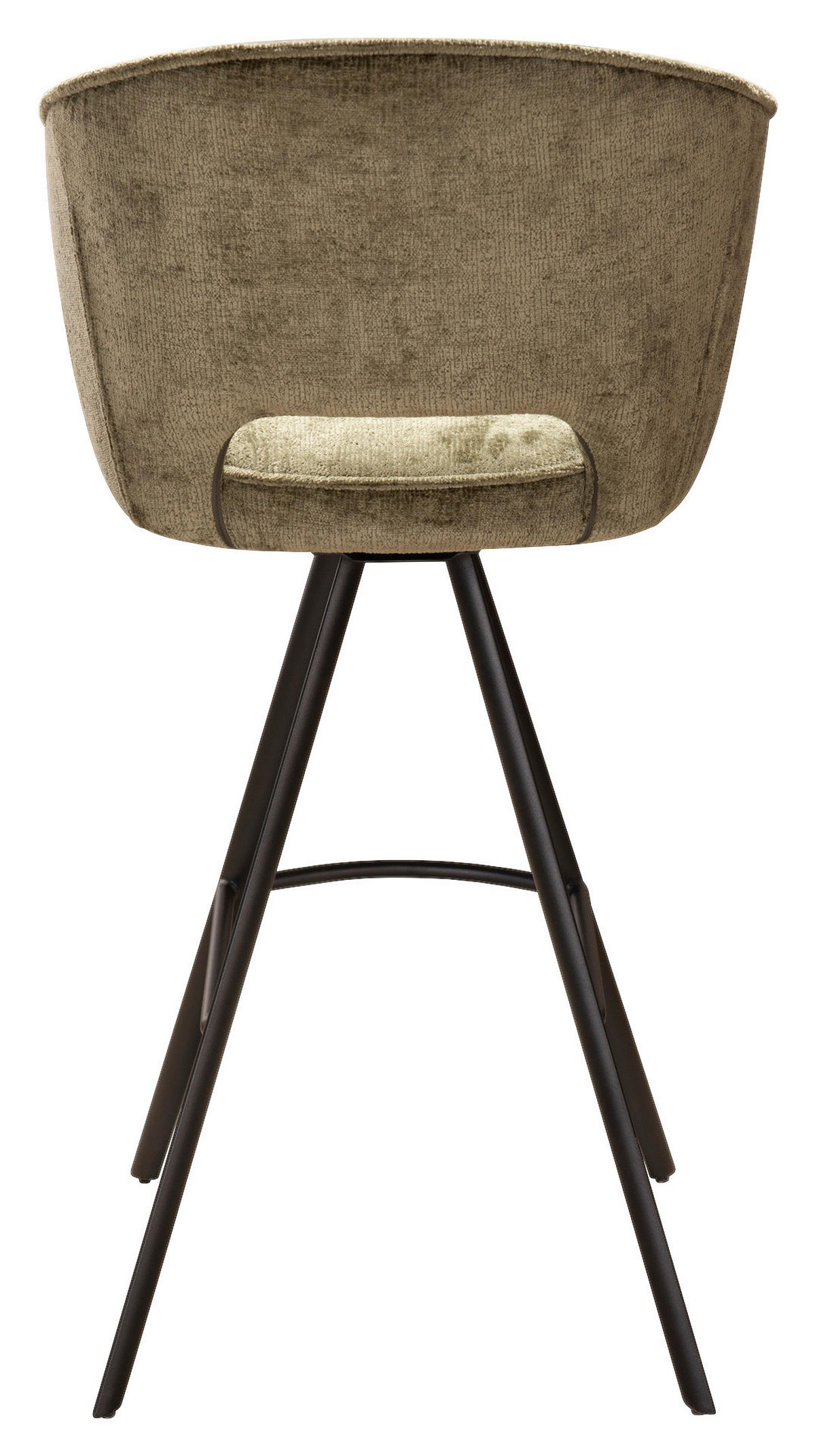 BARPALL i grön  - grön/svart, Design, metall/textil (54/103/54cm) - Novel