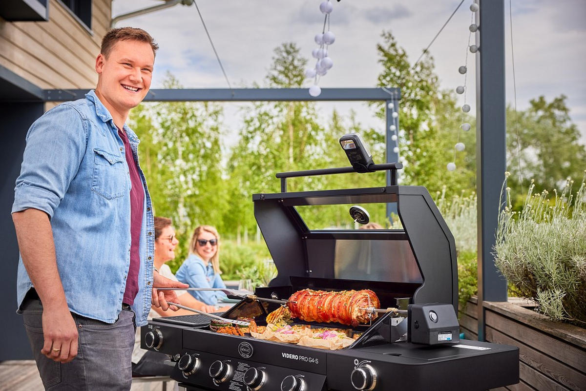 DREHSPIEß - Edelstahlfarben, Basics, Metall (62,5/13,0/11cm) - Rösle