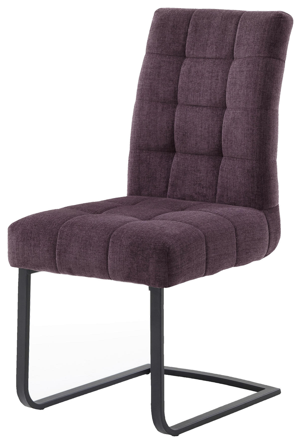 NIHAJNI STOL, kovina, tekstil  - črna, Design, kovina/tekstil (47/96/63cm) - Venda