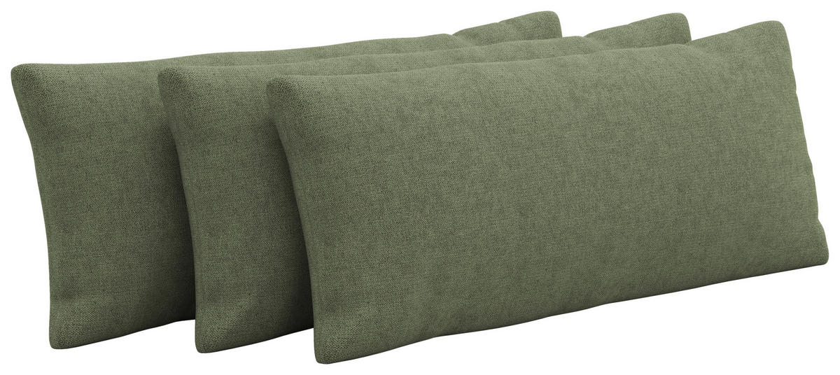 NIERENKISSEN  - Olivgrün, KONVENTIONELL, Textil (65/25cm) - Sit & More