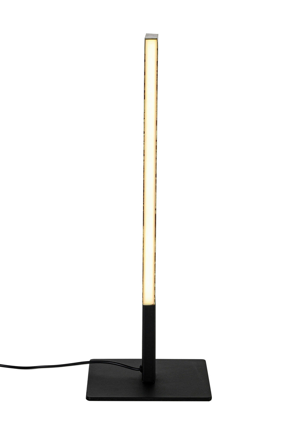 LED-TISCHLEUCHTE Oxira 14/40/14 cm  - Multicolor/Schwarz, Design, Kunststoff/Metall (14/40/14cm) - Dieter Knoll