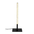 LED-TISCHLEUCHTE Oxira 14/40/14 cm  - Multicolor/Schwarz, Design, Kunststoff/Metall (14/40/14cm) - Dieter Knoll