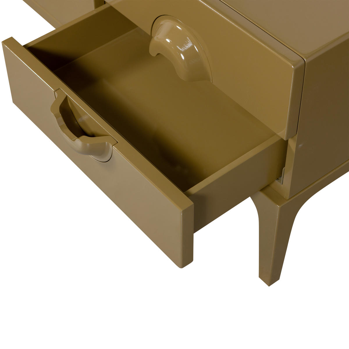 LOWBOARD Merge 160/57/44 cm 4 Schublade(n)  - Honig, Design, Holz (160/57/44cm) - Livetastic