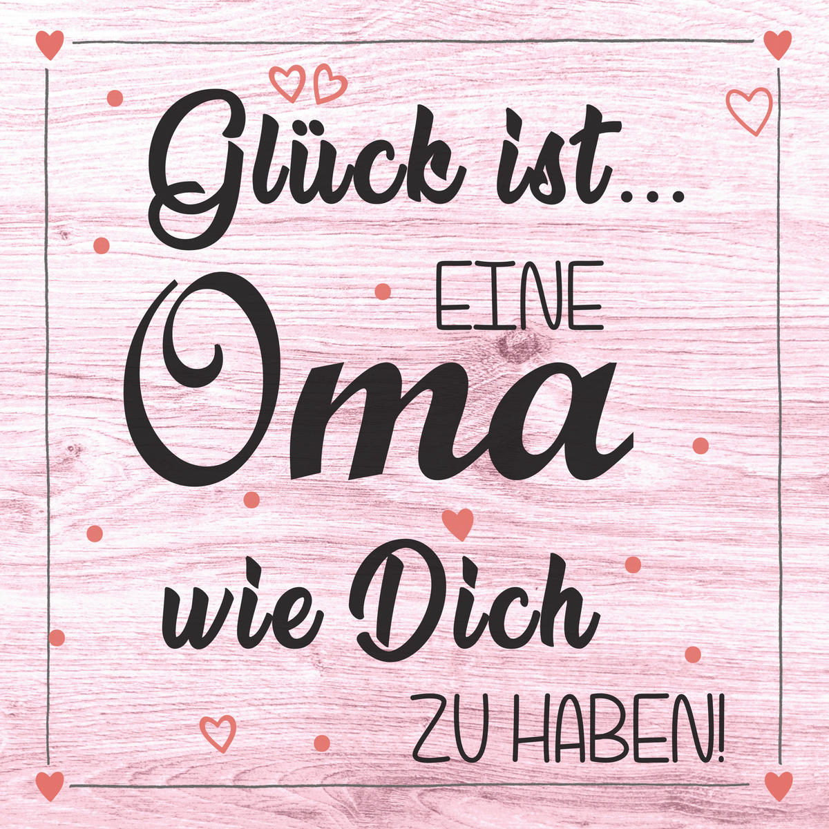 DEKOPANEEL Text 20/20 cm  - Multicolor, Basics, Holz (20/20cm)