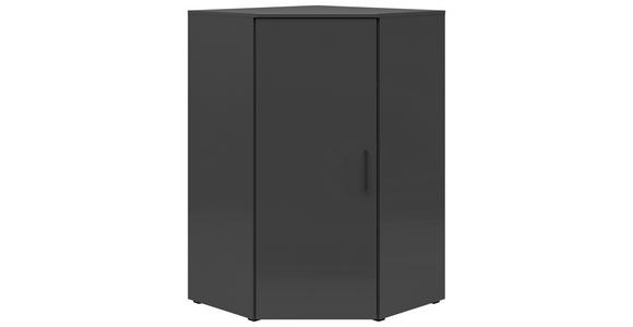 ECKKOMMODE in 101/115/79 cm - Anthrazit/Schwarz, MODERN, Holzwerkstoff/Kunststoff (101/115/79cm) - Carryhome