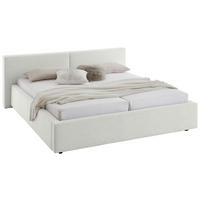 POLSTERBETT 180/200 cm  in Weiss  - Weiss, Basics, Textil (180/200cm) - Boxxx