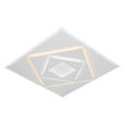 LED-DECKENLEUCHTE 47,7/47,7/6 cm   - Weiß, Basics, Kunststoff/Metall (47,7/47,7/6cm) - Novel