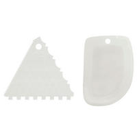 TEIGSCHABER-SET - Weiß, Basics, Kunststoff (12,5cm) - Dr.Oetker