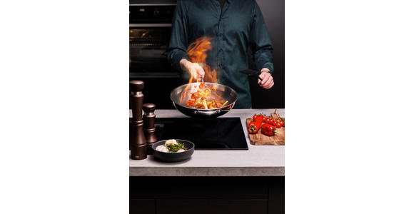 WOKPFANNE Greblon®-Antihaftbeschichtung  - Edelstahlfarben, Basics, Metall (30/8cm) - Homeware Profession.