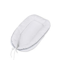 Kuschelnest Babybay    - Hellgrau/Weiß, Basics, Textil (90/50/13cm) - Babybay