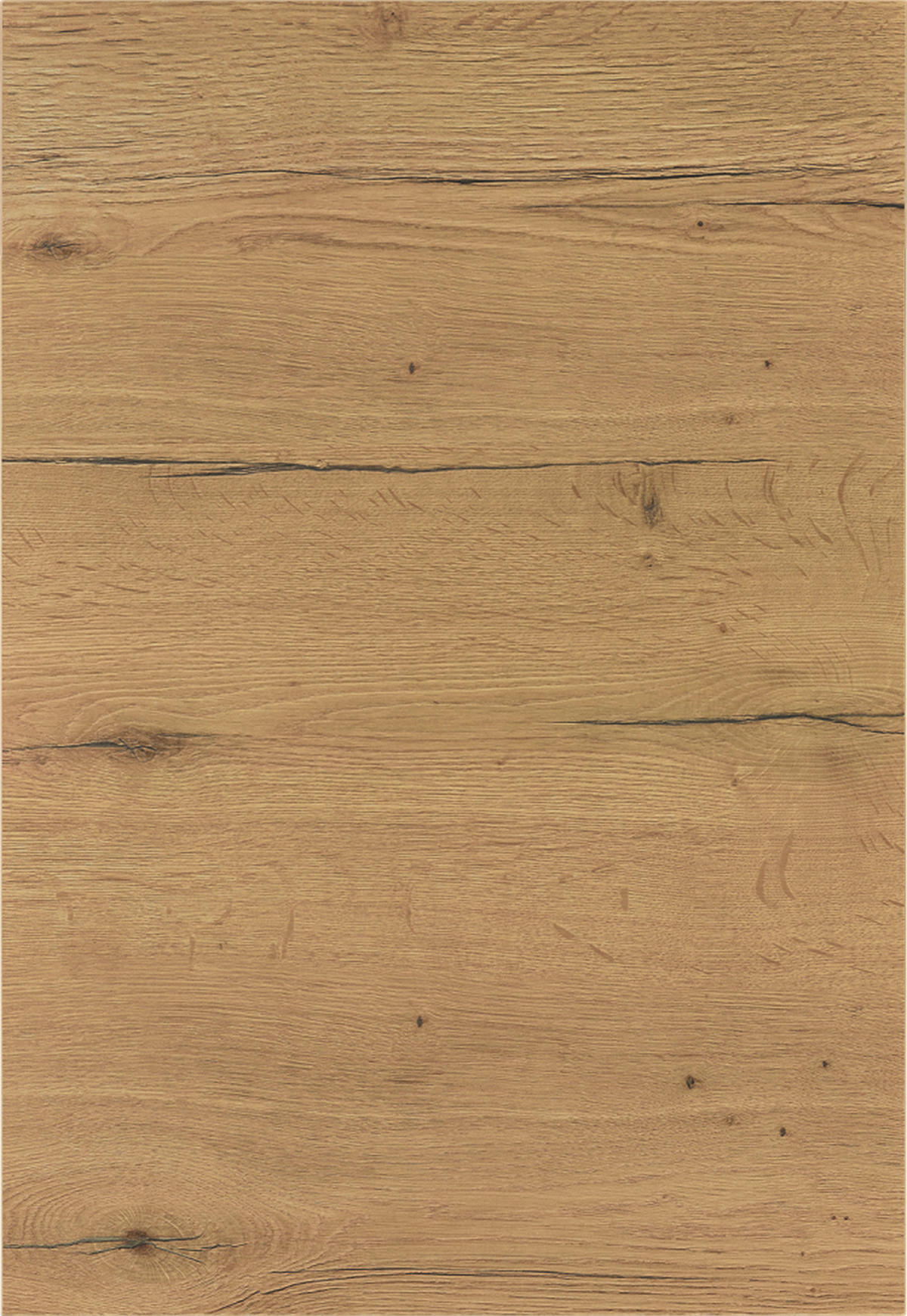 KÜCHENLEERBLOCK 210 cm   in Eichefarben, Schieferfarben  - Schieferfarben/Eichefarben, MODERN, Holzwerkstoff/Metall (210cm) - Nobilia