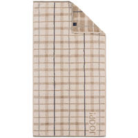 DUSCHTUCH Contour Checked 80/150 cm  - Beige/Creme, Design, Textil (80/150cm) - Joop!