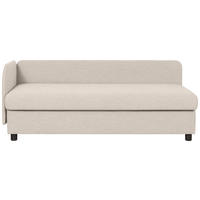 LIEGE in Naturfarben  - Wengefarben/Naturfarben, MODERN, Holz/Textil (206/80/94cm) - Joka