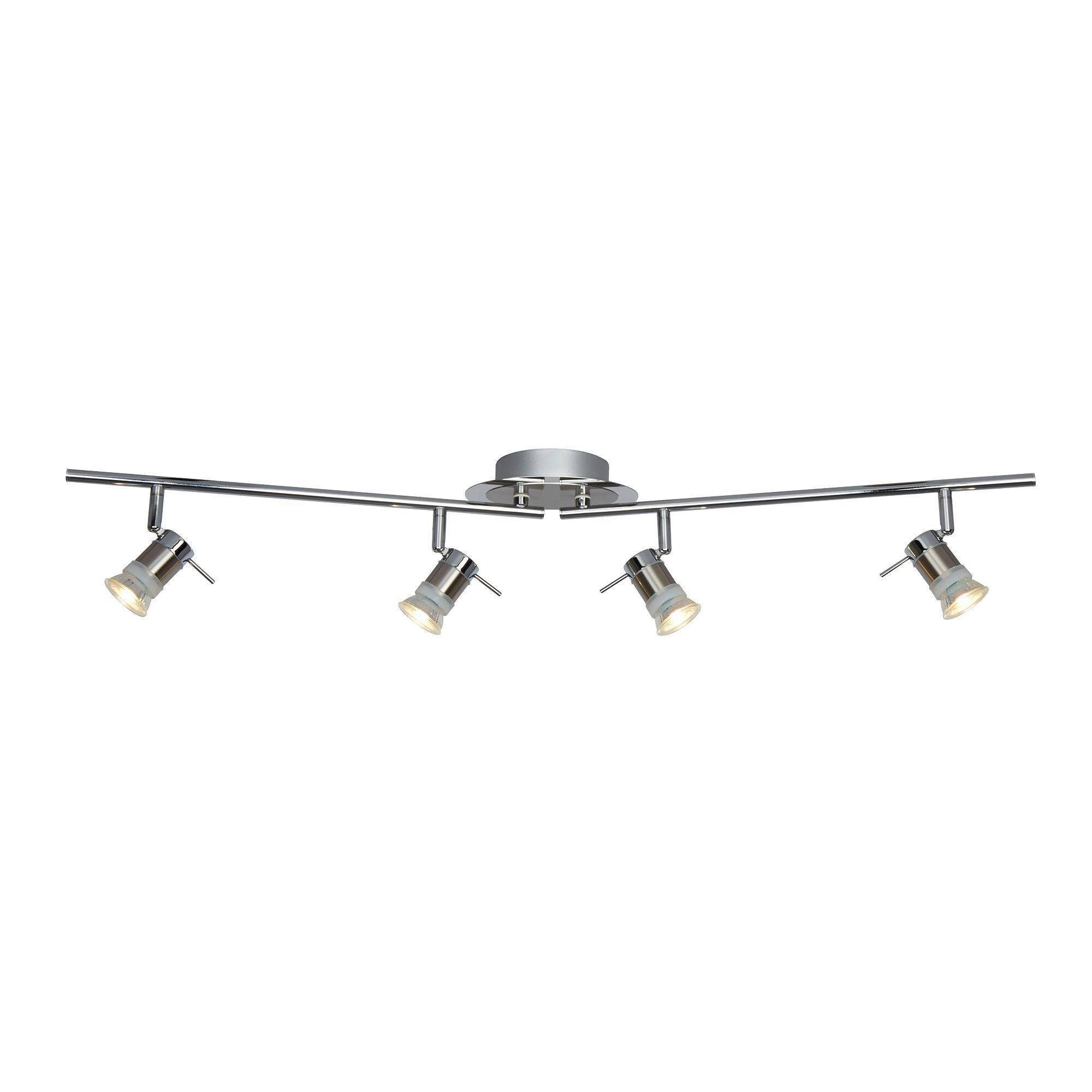 STRAHLER ARIES 90/16/12 cm   - Silberfarben, Basics, Metall (90/16/12cm) - Searchlight