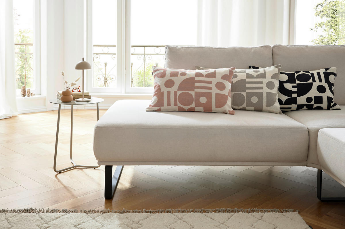POTAH NA POLŠTÁŘ  38/58 cm - starorůžová/oranžová, Design, textil (38/58cm) - Musterring