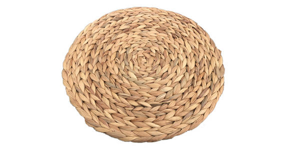TISCHSET Naturmaterialien Naturfarben 40 cm - Naturfarben, Basics, Naturmaterialien (40cm) - Ambia Home