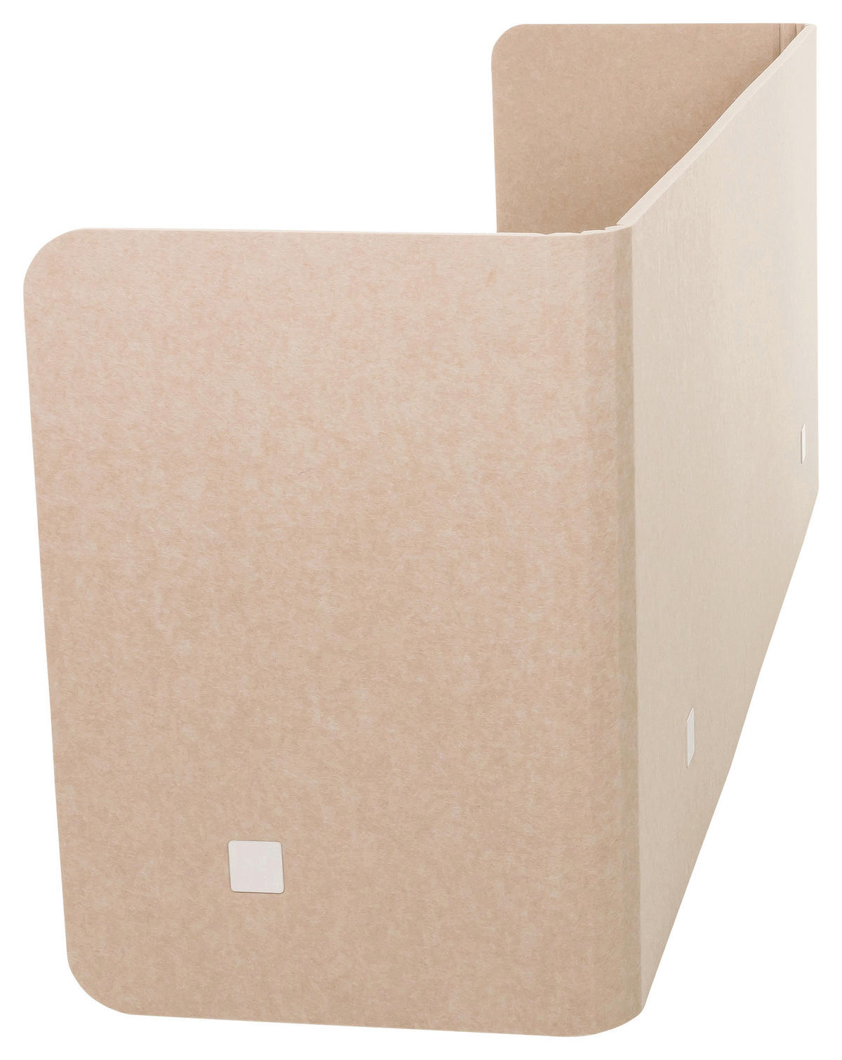 TRENNWAND Textil, Metall, Kunststoff Beige  - Beige, Basics, Kunststoff/Textil (160/40/2cm) - MID.YOU