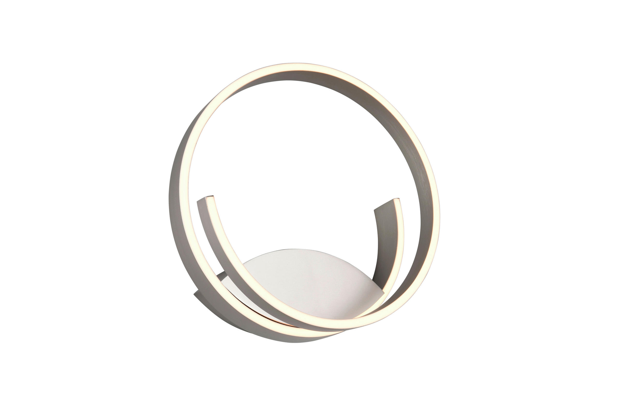 LED-WANDLEUCHTE 35/10 cm    - Nickelfarben, Design, Metall (35/10cm) - Cinque