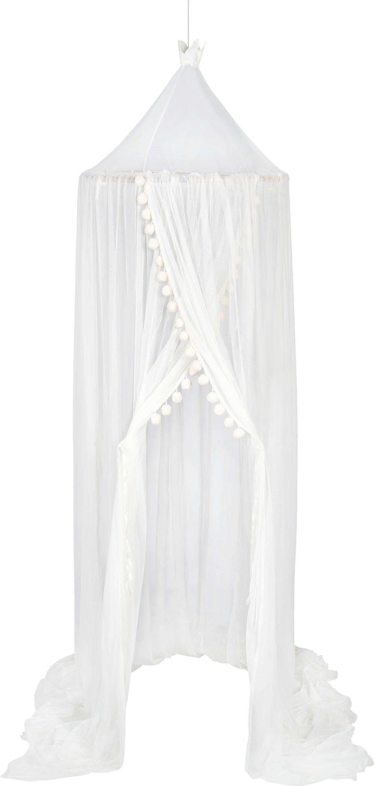 BALDAHIN - bela, Osnovno, tekstil (71/235cm) - Patinio