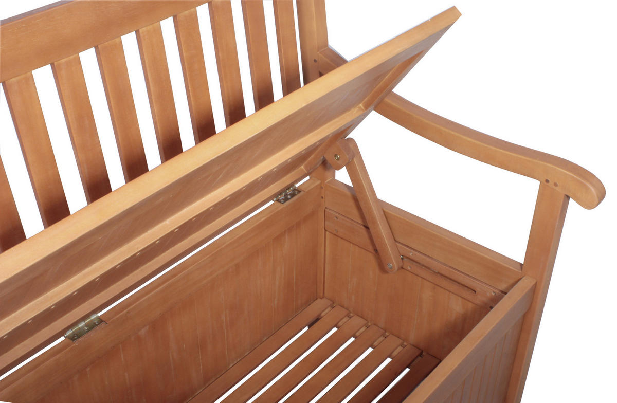 GARTENBANK 59/90/107 cm  in Braun  - Braun, Basics, Holz (59/90/107cm)