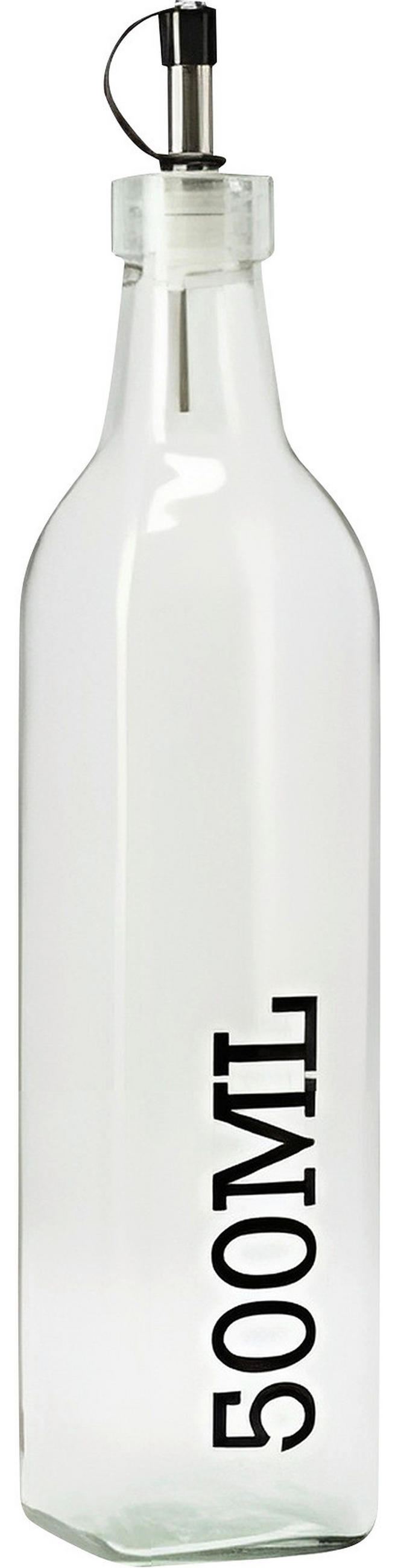OLJA-/VINÄGERFLASKA - transparent, Basics, glas (0,5l)