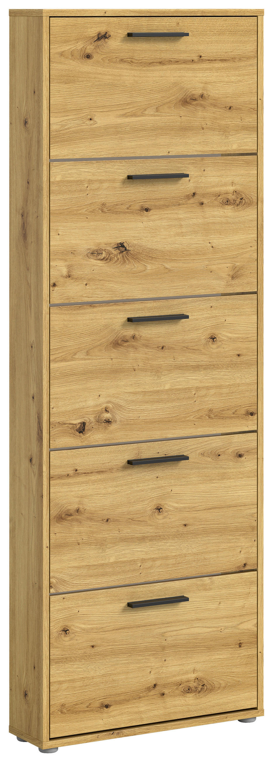 VYKLÁPĚCÍ BOTNÍK, dub artisan, 59/169/17 cm - černá/barvy stříbra, Design, kompozitní dřevo/plast (59/169/17cm) - Carryhome