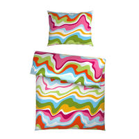 POSTEĽNÁ BIELIZEŇ, satén, viacfarebná, 140/200 cm - viacfarebná, Trend, textil (140/200cm) - Esposa