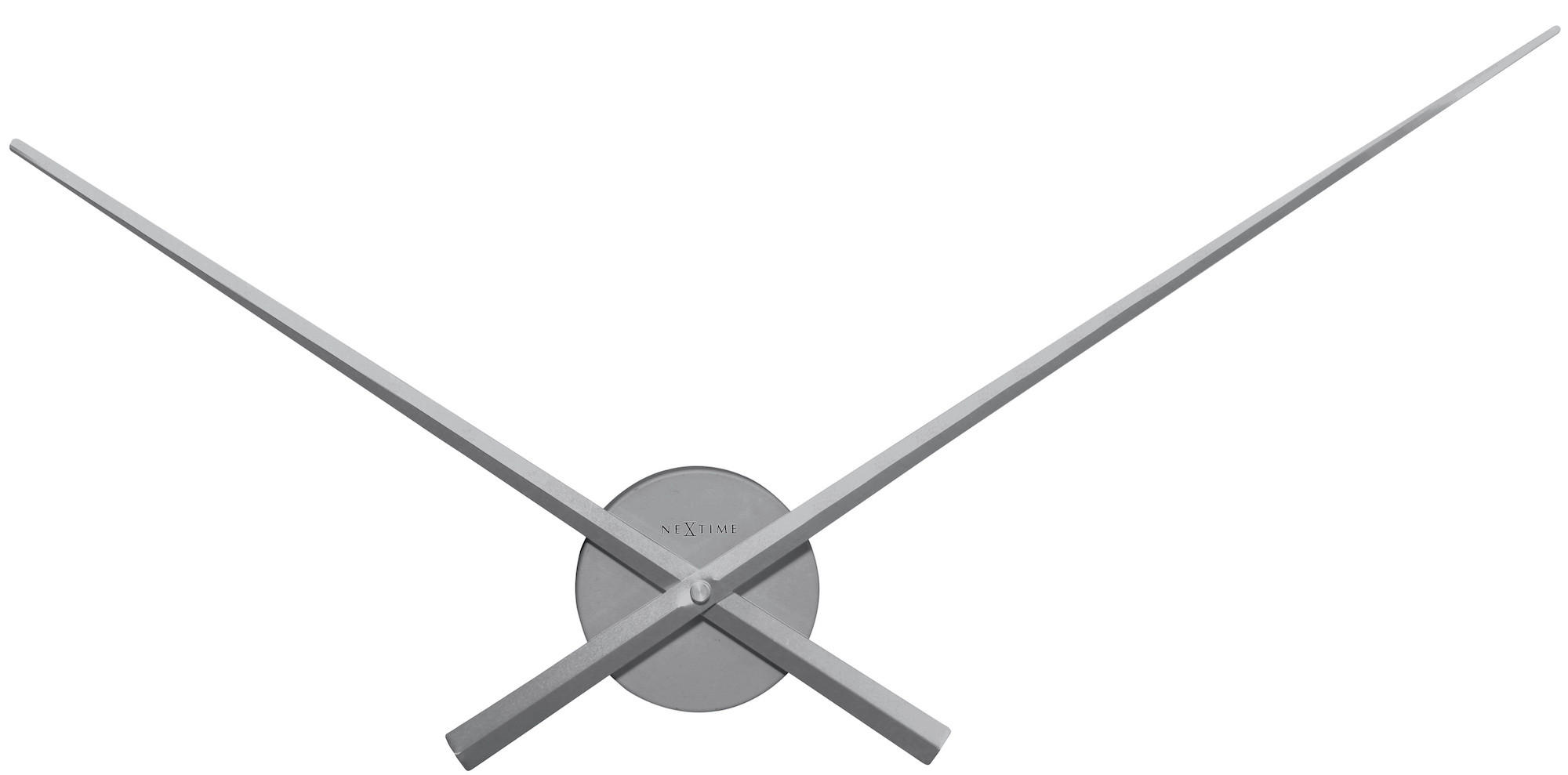 WANDUHR 70/70/3,5 cm   - Silberfarben, Basics, Metall (70/70/3,5cm)