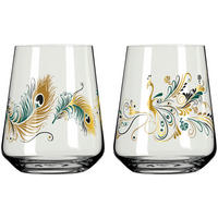 GLÄSERSET Cocktail 2-teilig  - Transparent/Goldfarben, Trend, Glas (9.2/11.0cm) - Ritzenhoff