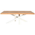 TISCHGESTELL in Metall 160/70/72 cm - Creme, Design, Metall (160/70/72cm) - Landscape
