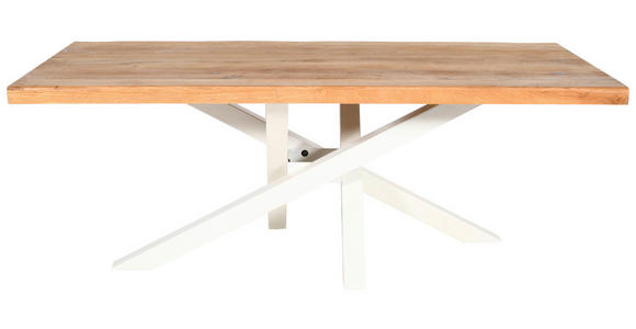 TISCHGESTELL in Metall 160/70/72 cm - Creme, Design, Metall (160/70/72cm) - Landscape