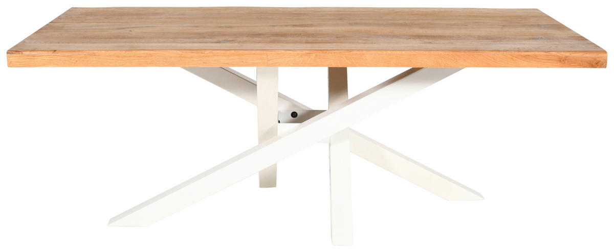 TISCHGESTELL Creme  - Creme, Design, Metall (160/70/72cm) - Landscape