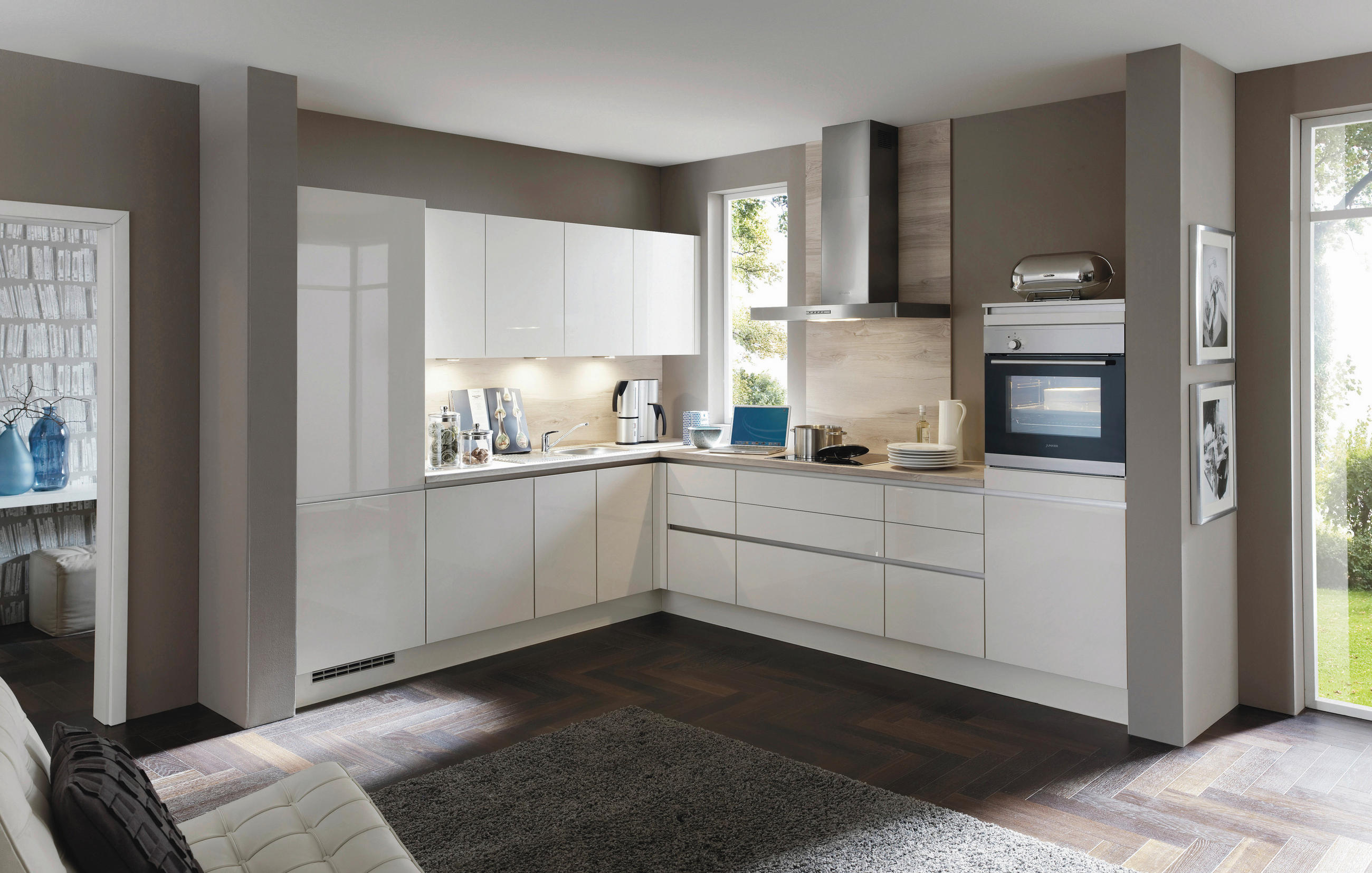 EINBAUKÜCHE   - Design, Holzwerkstoff - Celina