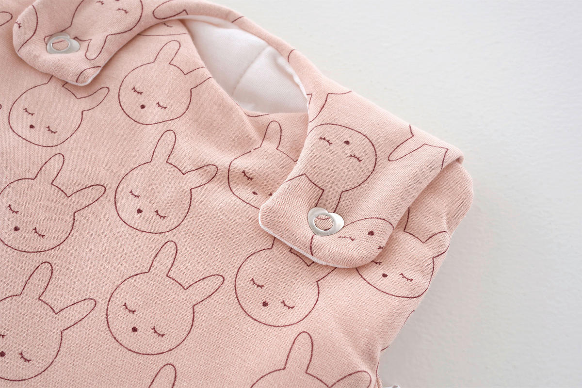 BABYSCHLAFSACK KUSCHELHASE BEIGE    68/74   - Beige/Altrosa, Basics, Textil (68/74null) - Träumeland