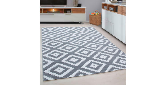 LÄUFER 80/300 cm Plus Grey Grau  - Grau, KONVENTIONELL, Textil (80/300cm) - Novel