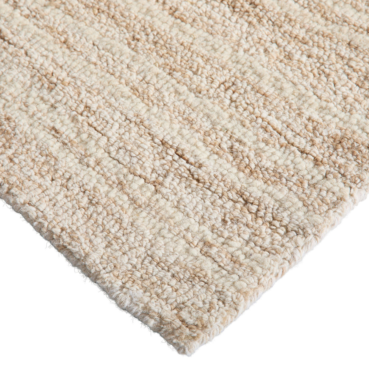 TUFTTEPPICH 160/230 cm Braun, Creme rechteckig  - Creme/Braun, Natur, Textil (160/230cm) - Novel