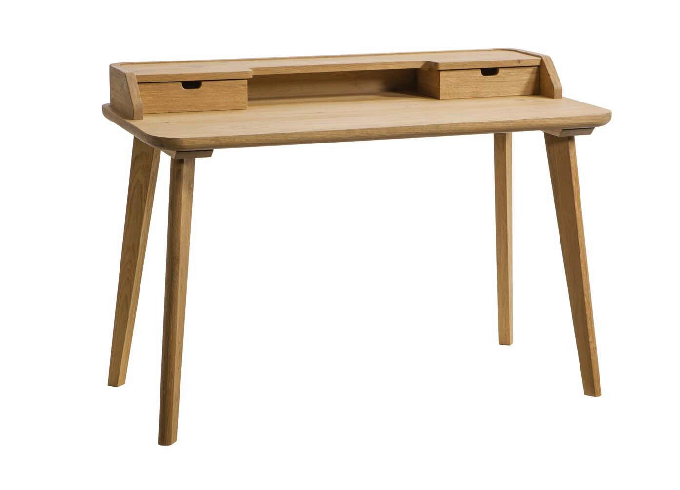 SCHREIBTISCH 120/60/85 cm Eichefarben  - Eichefarben, Design, Holz (120/60/85cm) - Hasena