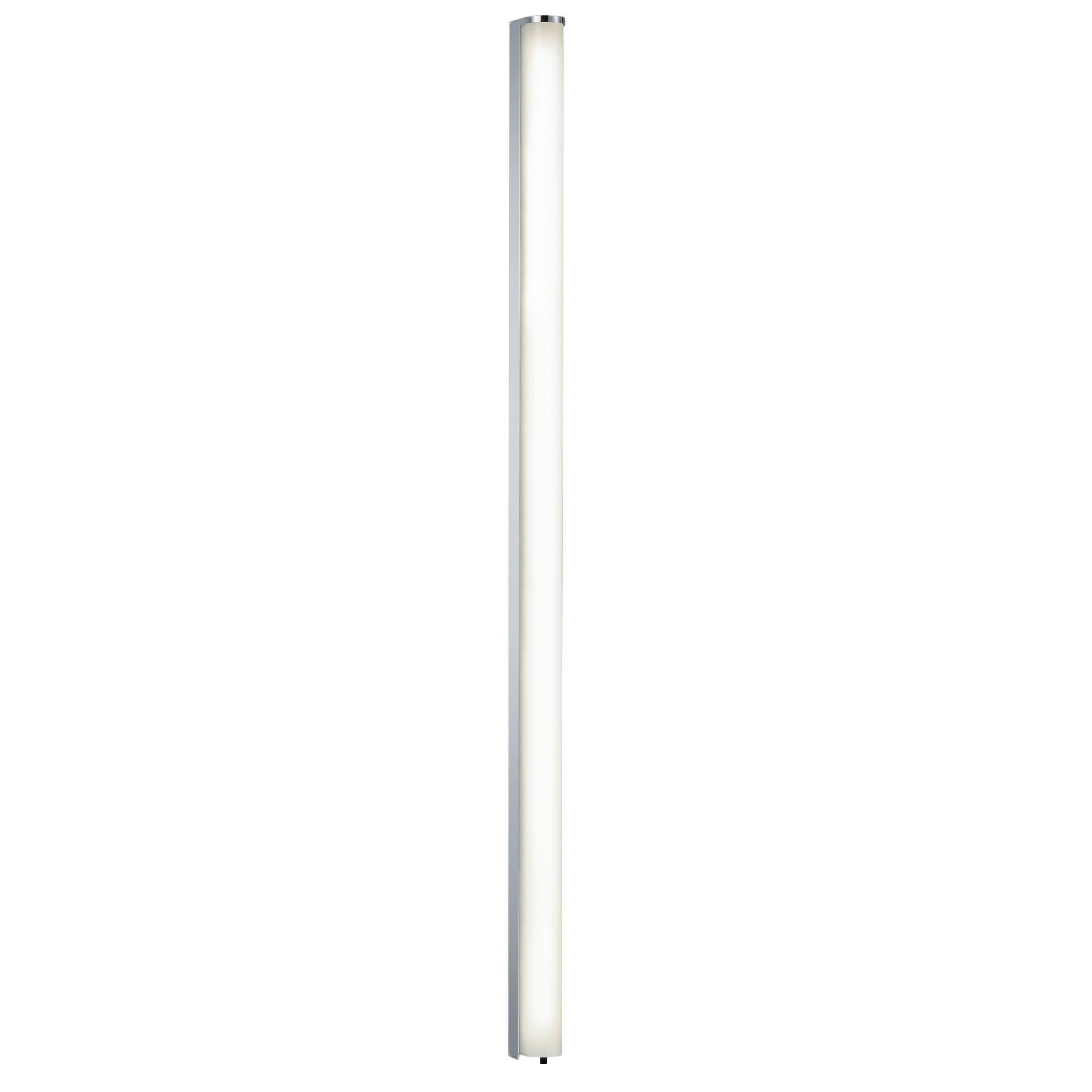 SPIEGELLEUCHTE Ponto 5/120/7 cm   - Chromfarben, Design, Kunststoff/Metall (5/120/7cm) - Helestra
