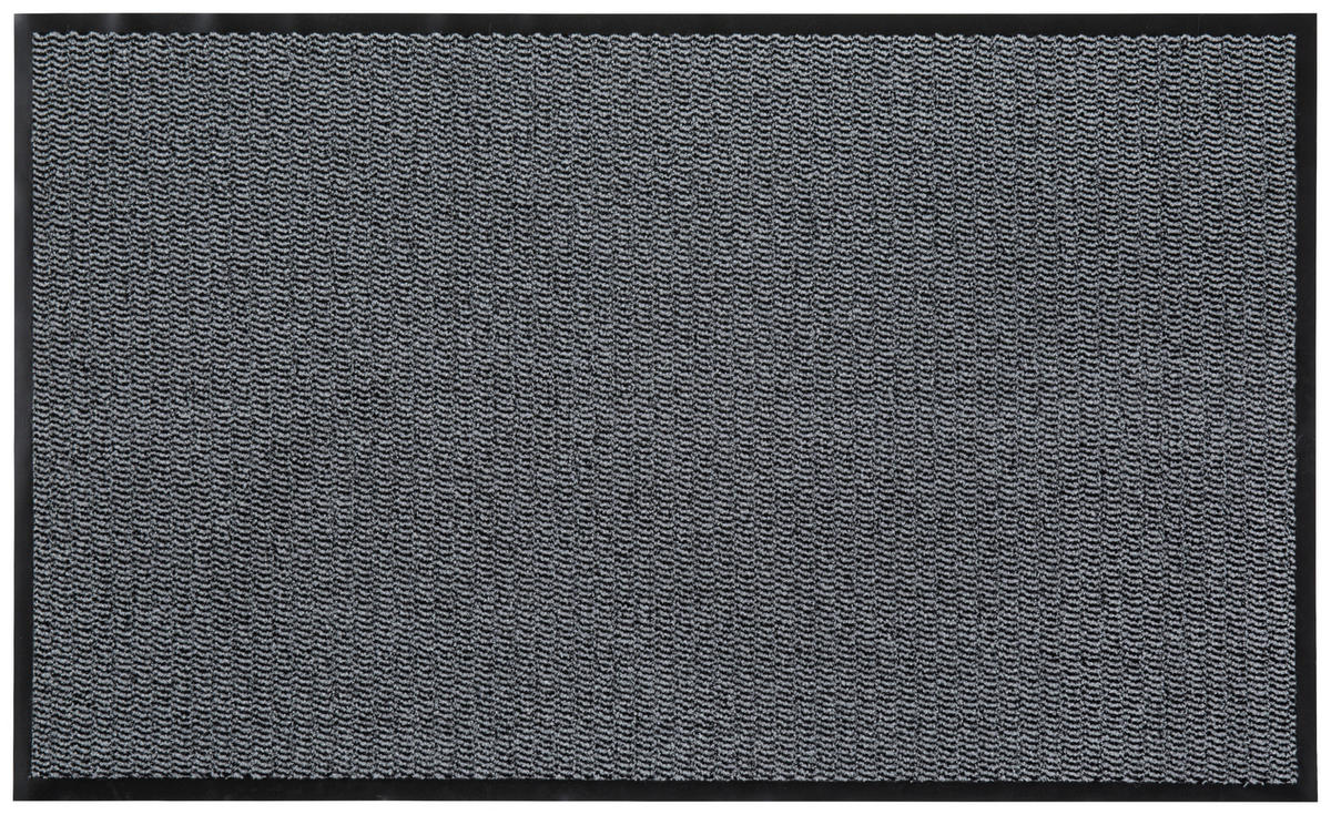 FUßMATTE  90/150 cm  Grau  - Grau, Basics, Kunststoff (90/150cm) - Esposa
