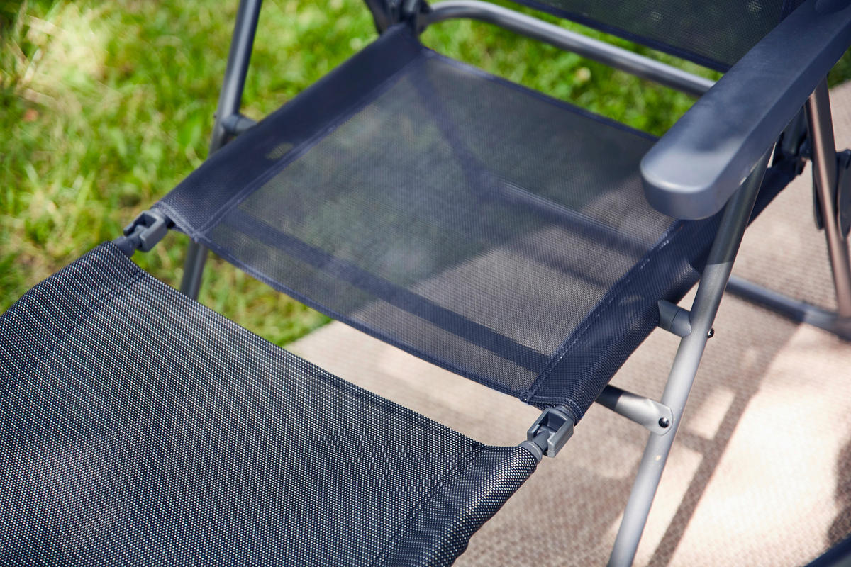 CAMPINGHOCKER in  - Anthrazit, KONVENTIONELL, Textil/Metall (65cm) - Siena Garden