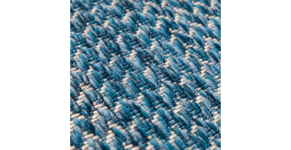 In- und Outdoorteppich 200/290 cm Zagora  - Blau, Basics, Textil (200/290cm) - Novel